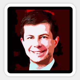 mayor pete Sticker